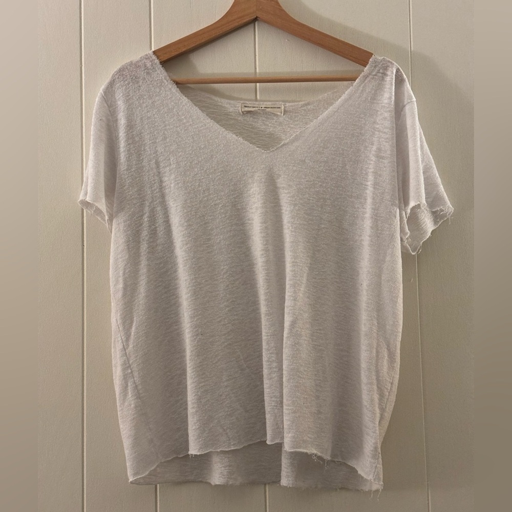 White sheer Urban Outfitters blouse